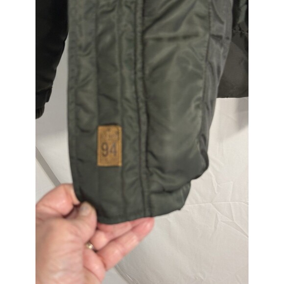 Women’s Old Navy Flight Parka Hooded Olive Gen Sz S - Picture 6 of 16